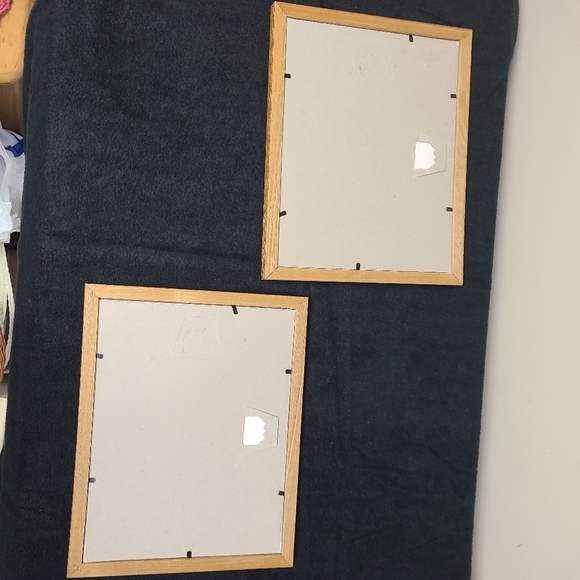 Vintage Pair of Laundry Room Prints in Wood Frames by Beth Yarbrough - Picture 5 of 5